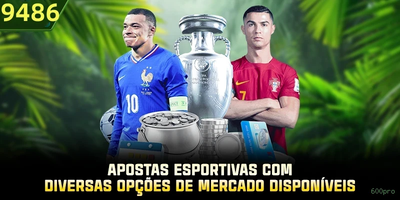Apostas esportivas da 600pro com odds competitivas